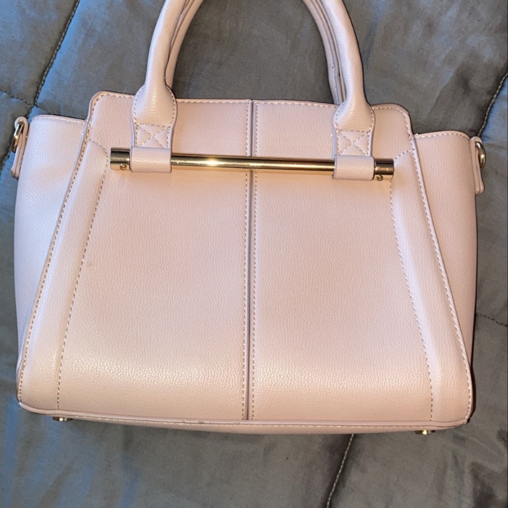 Pink purse.